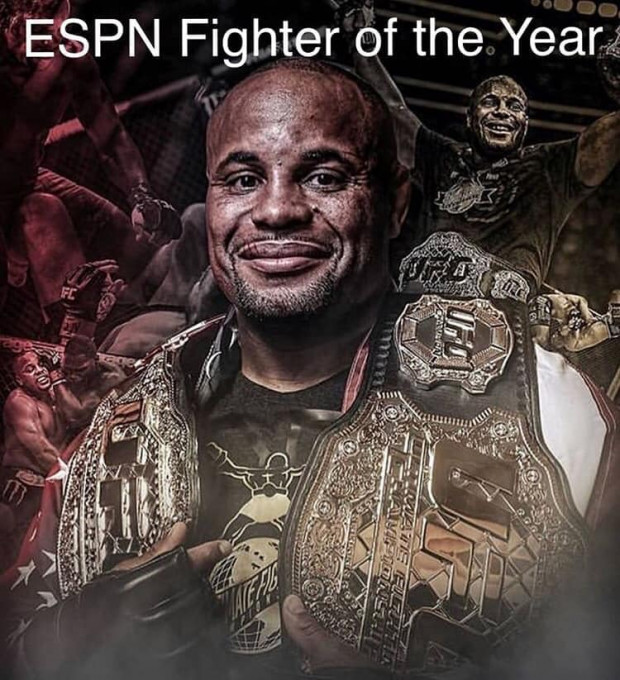 Daniel Cormier named ESPN 2018 MMA Fighter of the Year