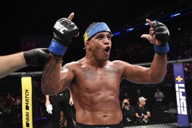 Gilbert Burns tests positive for COVID-19